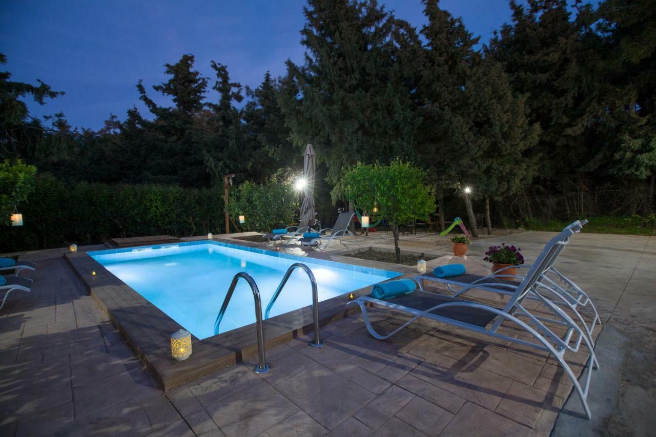 Sunny Rhodes Villa Коскину Экстерьер фото